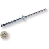 Blindniete Flachkopf 3,0x6 Aluminium/Edelstahl A2